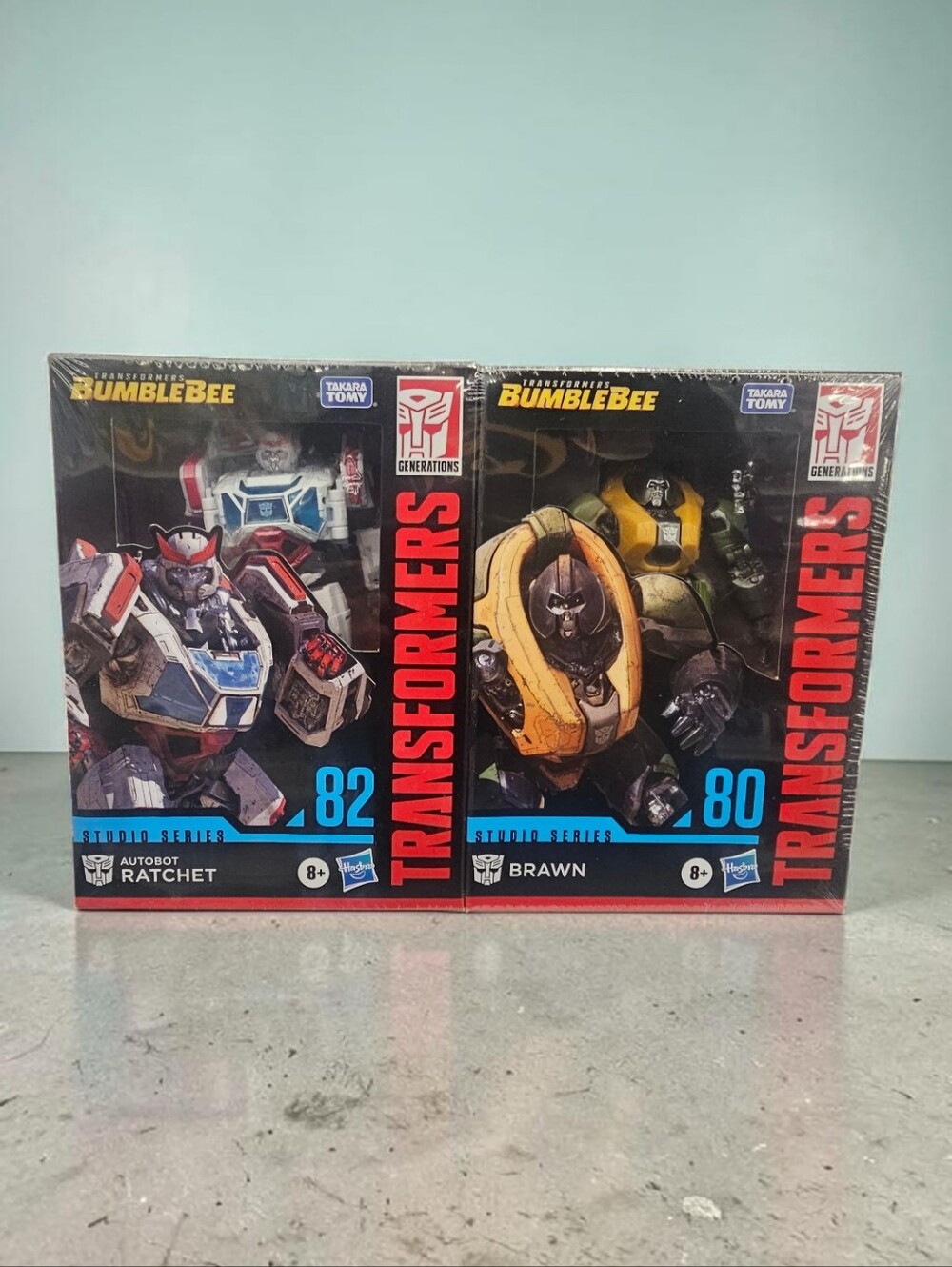 Transformers Studio Series Bumblebee Ratchet and Brawn Action Figure Bundle